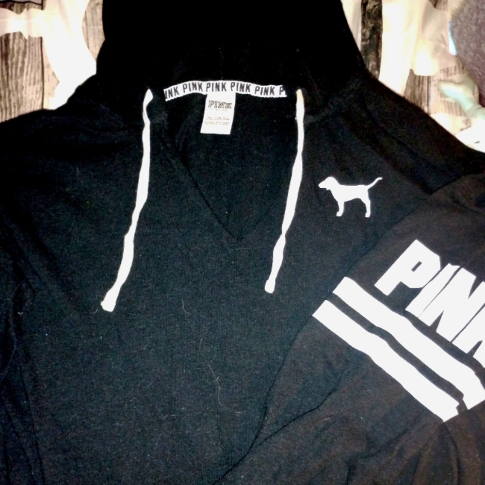 Victoria's Secret PINK Black Hoodie
